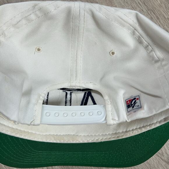 Vintage Yale University Bulldogs‎ Hat Snapback The Game White Split Bar Cap - Picture 2 of 8